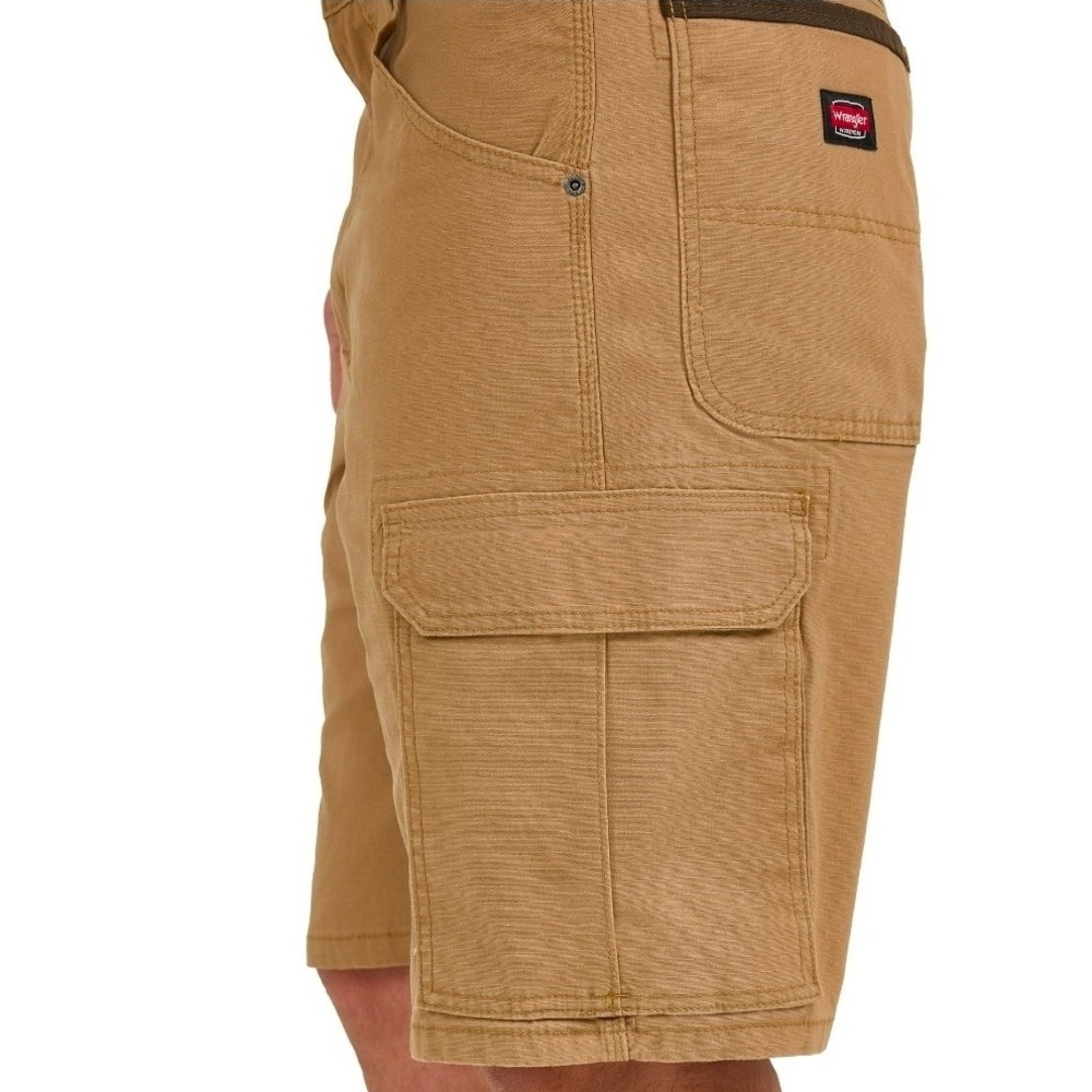 Wrangler Cargo Work Shorts Ripstop Size 32 Utility Pockets Reinforced Carpenter - Picture 6 of 10
